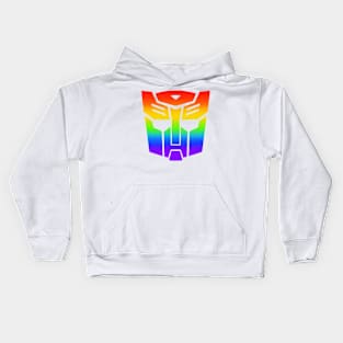 Gay Autobot Pride Kids Hoodie